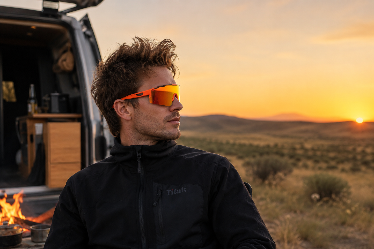 VELOCITY SPORT SUNGLASSES | Orange